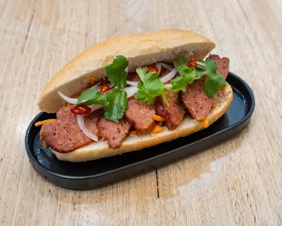 Honey Barbeque Pork Banh Mi