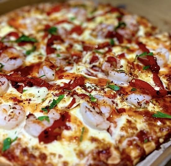 King Prawn Gourmet Pizza