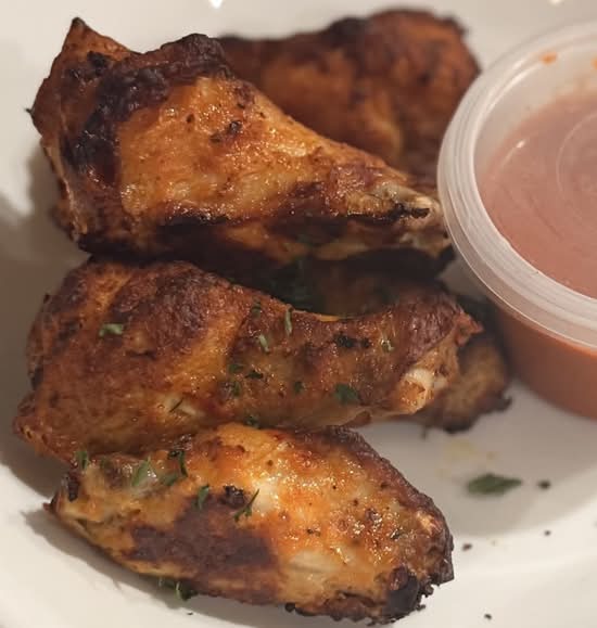 Buffalo Wings with Hot Sauce