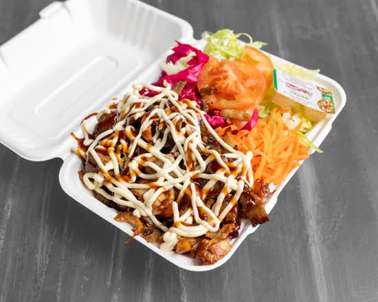 Warm Doner Salad