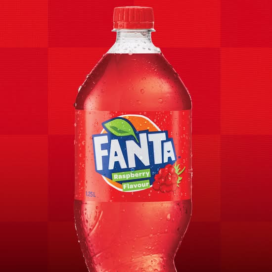 Fanta® Raspberry No Sugar 1.25L