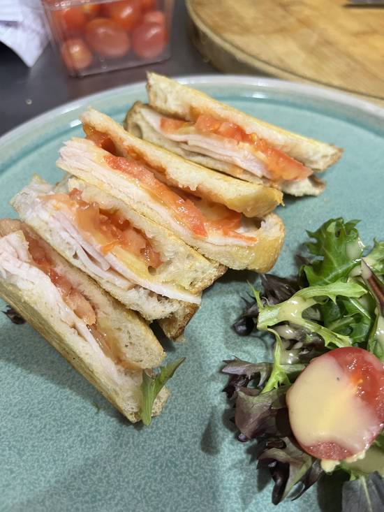 Ham, Cheese and Tomato Toastie