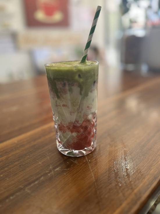 Iced Strawberry Matcha