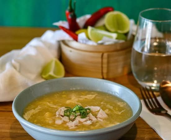 Sweet Corn Soup entree