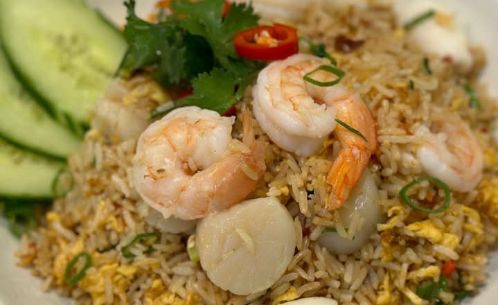 XO seafood fried rice