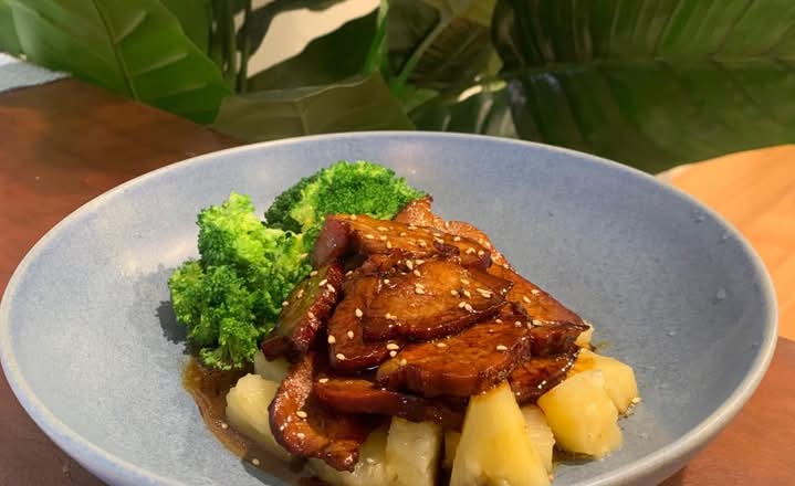 Glazed Char Siu in sweet soy