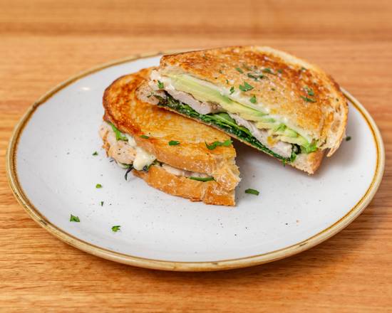 Grilled Chicken Toastie