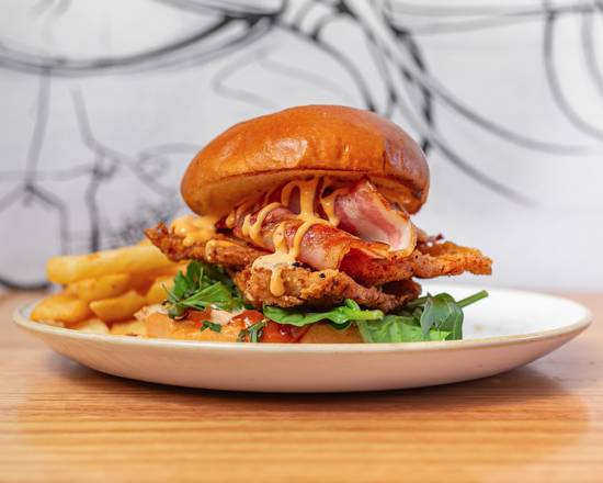 Fried Chicken Burger