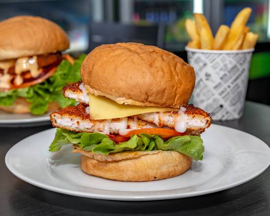 Chicken Schnitzel Burger