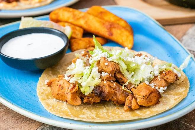 Kids Chicken Taco and Chips
