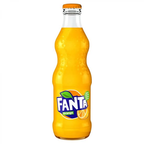 Fanta Glass Bottle