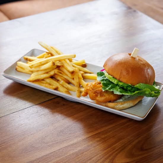 Battered Fish Burger