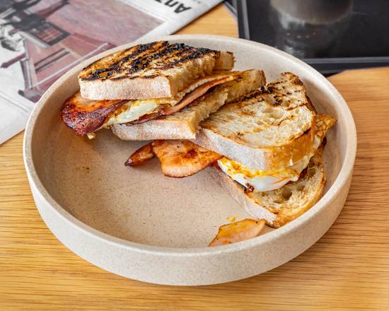 Egg and Bacon Sandwich