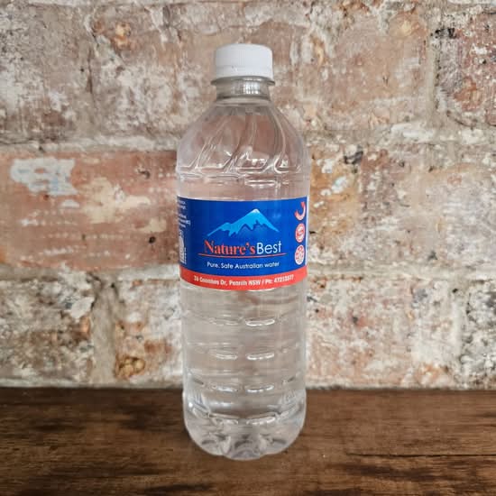 Bottled Water 600ml