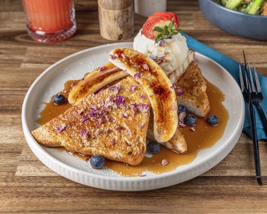 French Toast with Caramelised Banana