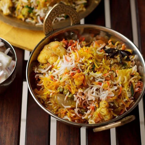 Mumbai Vegetable Dum Biryani