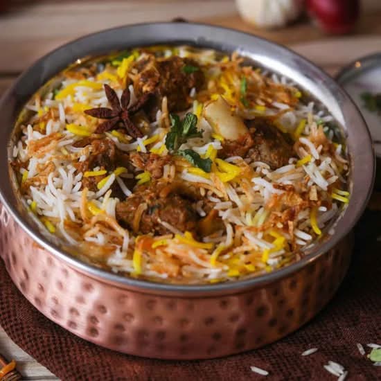 Goat Dum Biryani