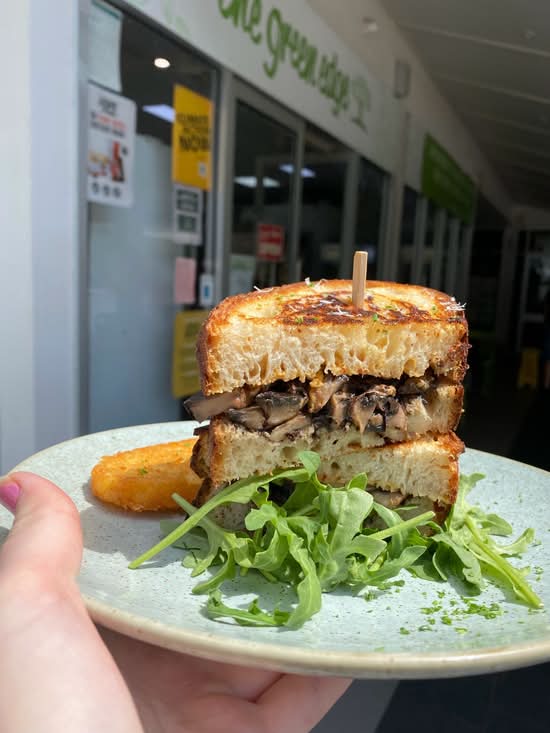 Truffled Mushroom Toastie