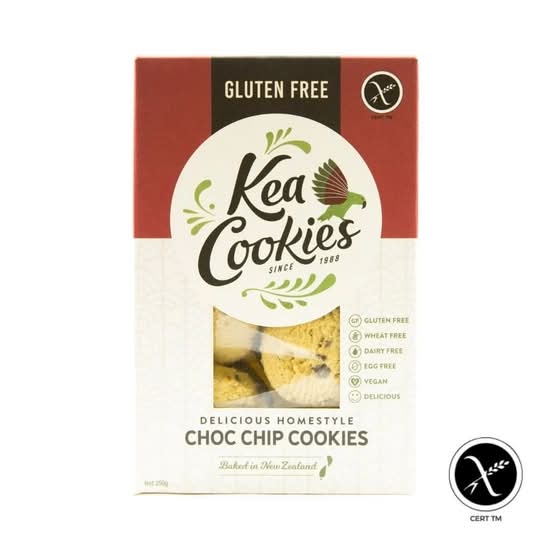Kea Cookies Choc Chip 250g