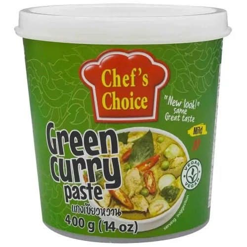 Chefs Choice Green Curry Paste 400g