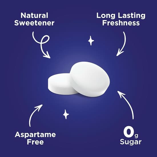 PUR Mints | Aspartame Free Mints | Made with Xylitol | Sugar Free, Vegan, Gluten Free & Keto Friendly | Natural Polar Mint Flavored Mints