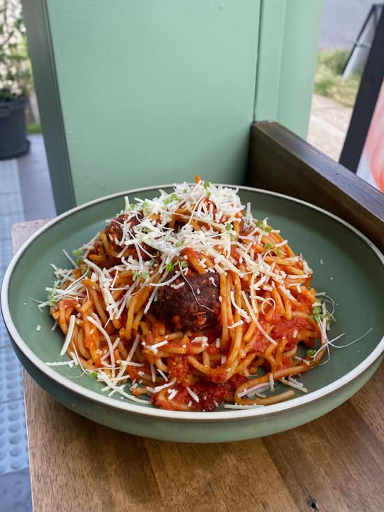 Spaghetti Meatballs