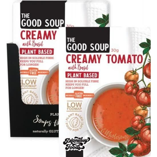 Plantasy Foods Tomato & Basil Soup 25g