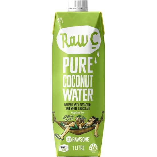 RAW C White Choc & Pistachio 1L