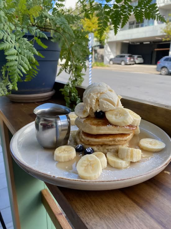 Nutterscotch Pancake Stack