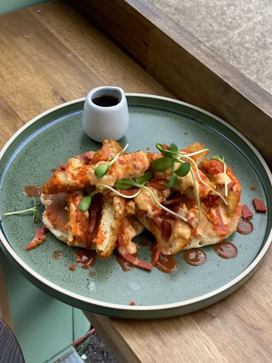 Southern Crispy Chickn Pancakes