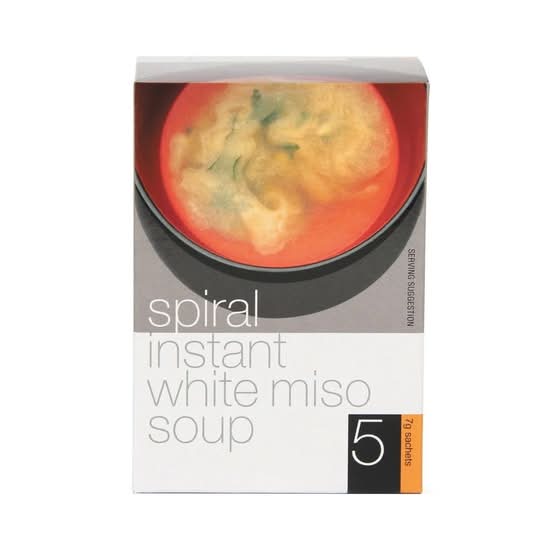 Spiral Instant White Miso Soup 5x7g
