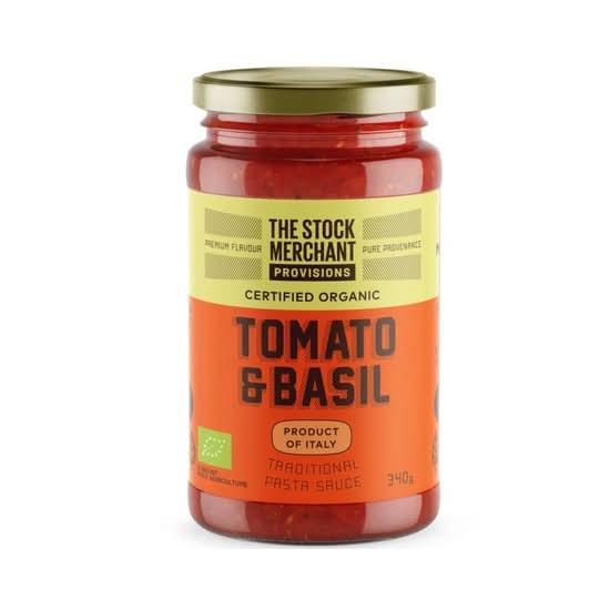 TSM Tomato & Basil Pasta Sauce 340g