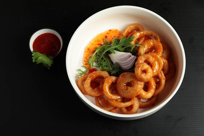 Onion Rings (with sweet chilli sauce)