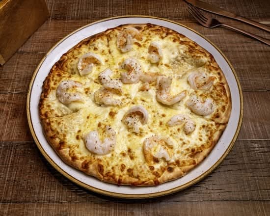 Garlic Prawn Pizza