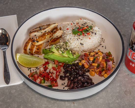Chargrilled Tangy Achiote Chicken Bowl