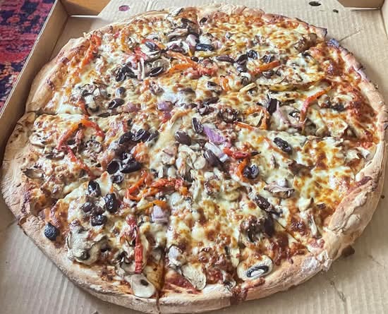 The Vegetarian Pizza (V)