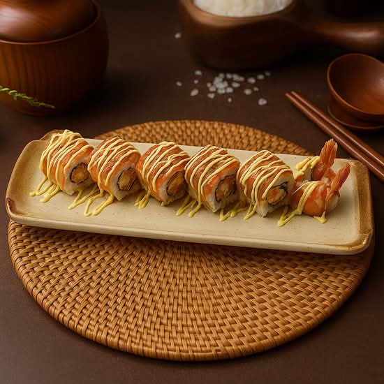 Grilled Salmon Roll