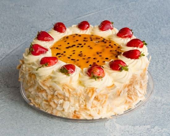 Tropical Fruit Torte