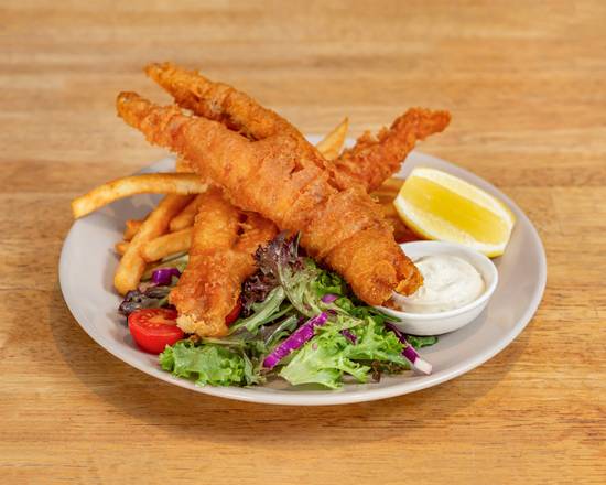 Kids Battered Fish and Chips