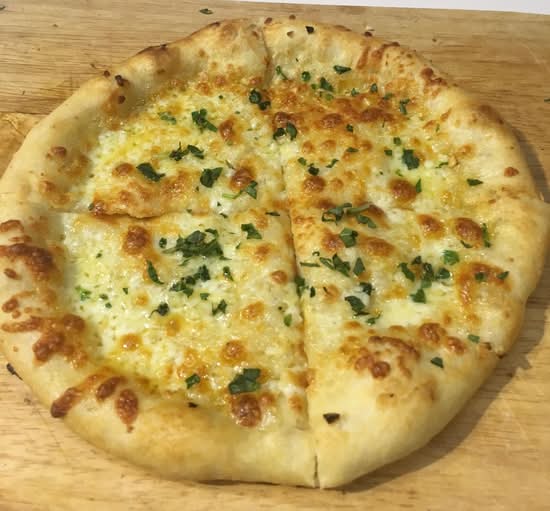 Garlic and Cheese Pizza