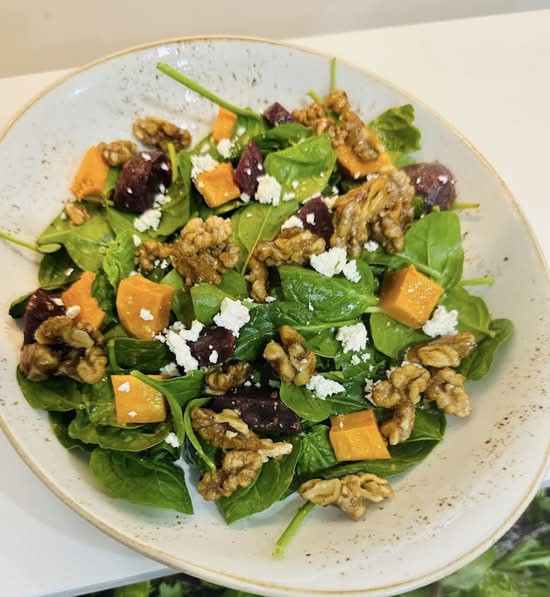 Beetroot and Walnut Salad