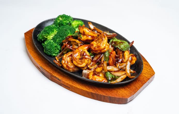 Black Pepper King Prawn