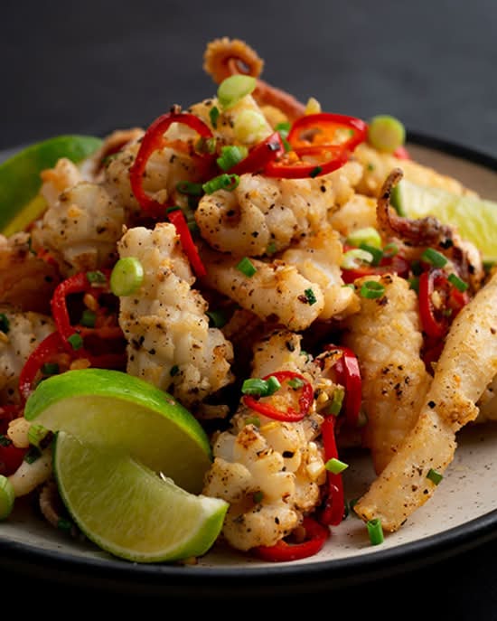 Salt and Pepper Calamari