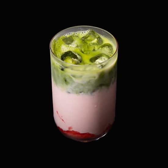 Strawberry Matcha Fusion