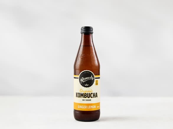 Remedy Kombucha - Ginger & Lemon 330ml