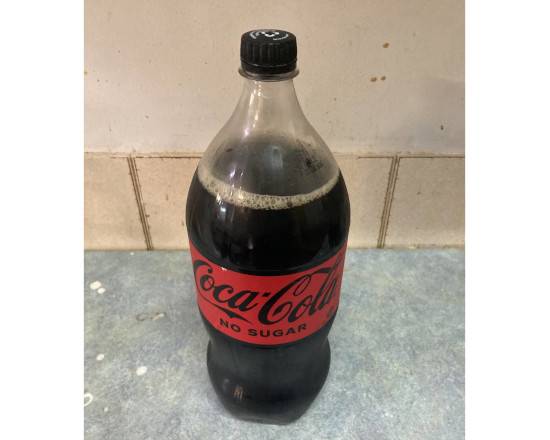 COKE NO SUGAR 2LTR