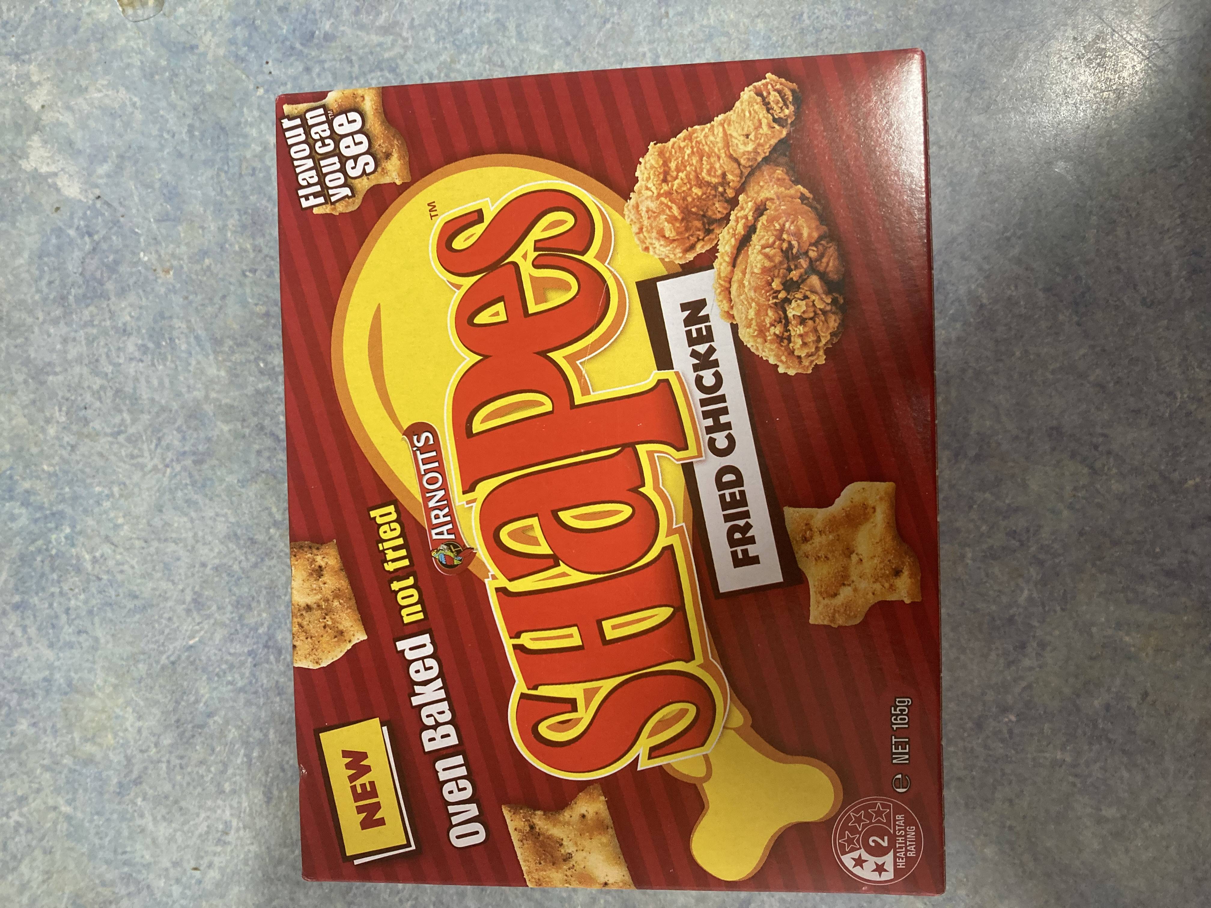 SHAPES FRIED CHICKEN 165G