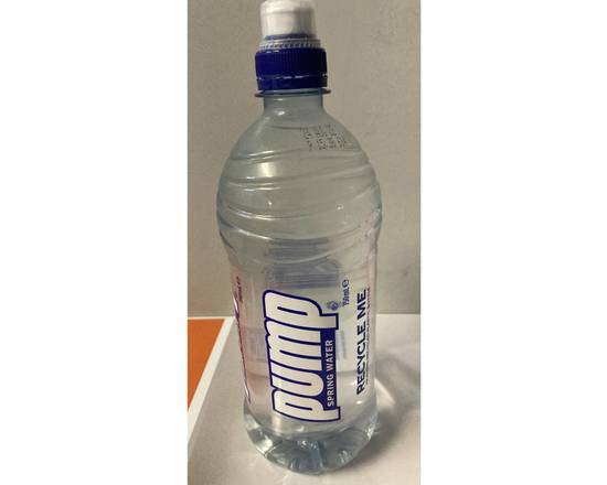 Pump Still Water Bottle 750ml