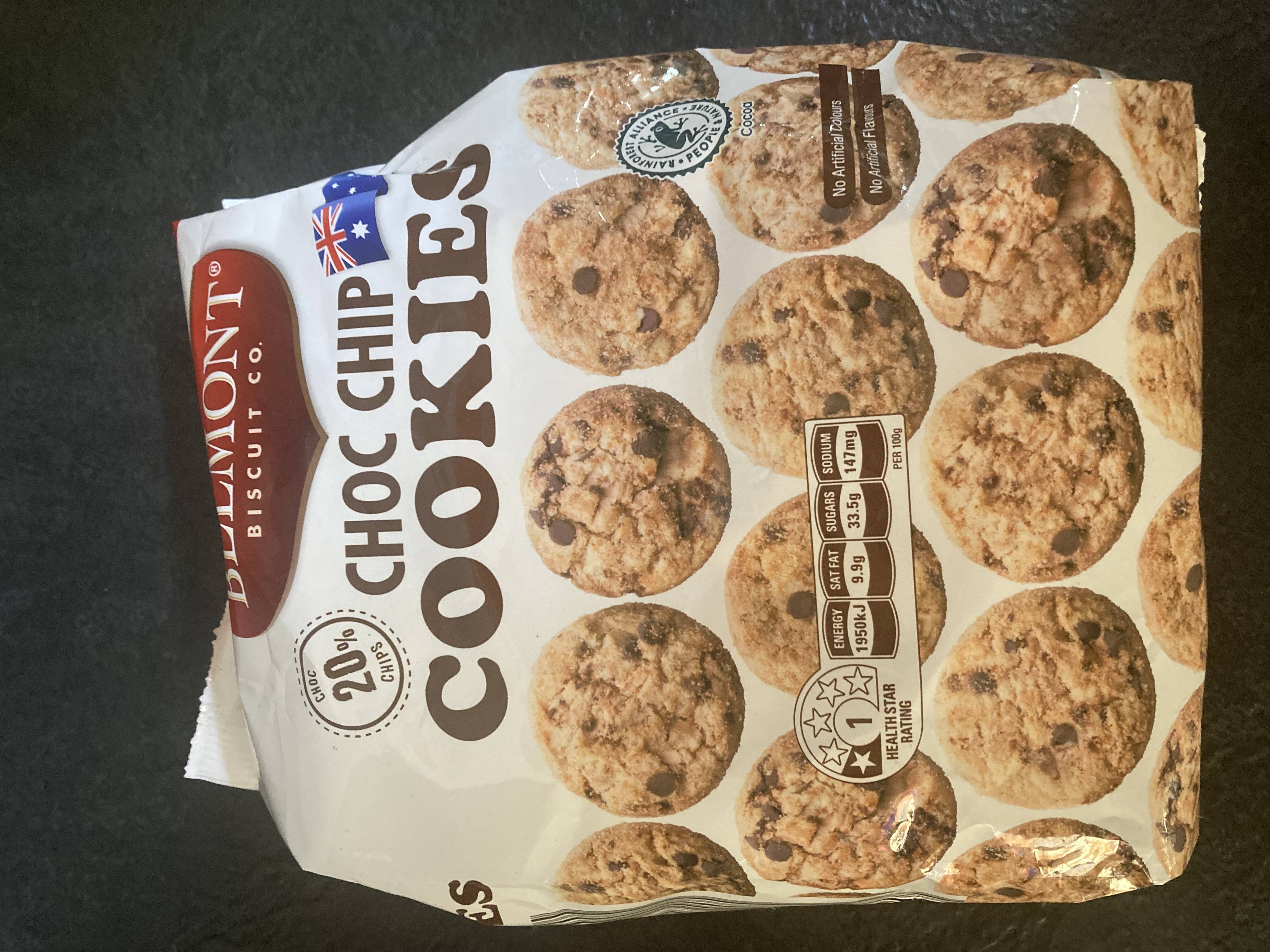 CHOC CHIP COOKIES 1KG