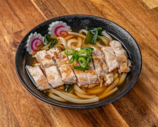 Chicken Udon Noodles Soup